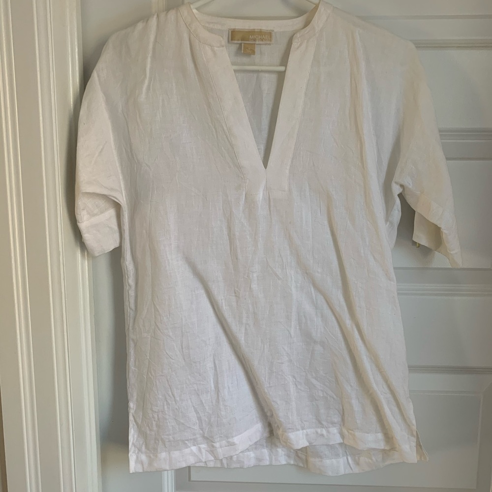 Michael Kors linen blouse